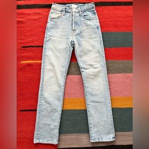 MOTHER Denim - High Waisted Hiker Hover Jeans